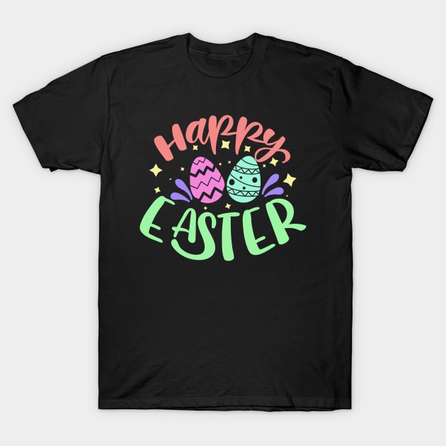 Happy Easter, Happy Easter gift, Easter Bunny Gift, Easter Gift For Woman, Easter Gift For Kids, Carrot gift, Easter Family Gift, Easter Day, Easter Matching. T-Shirt by POP-Tee